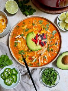 Read more about the article Creamy Chicken Enchilada Soup