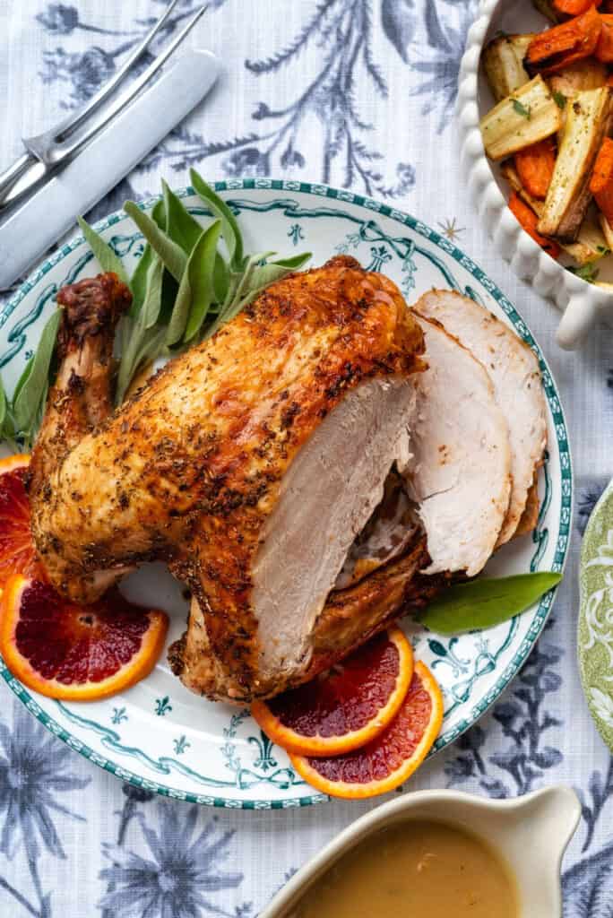 Festive Herb-Roasted Turkey Crown